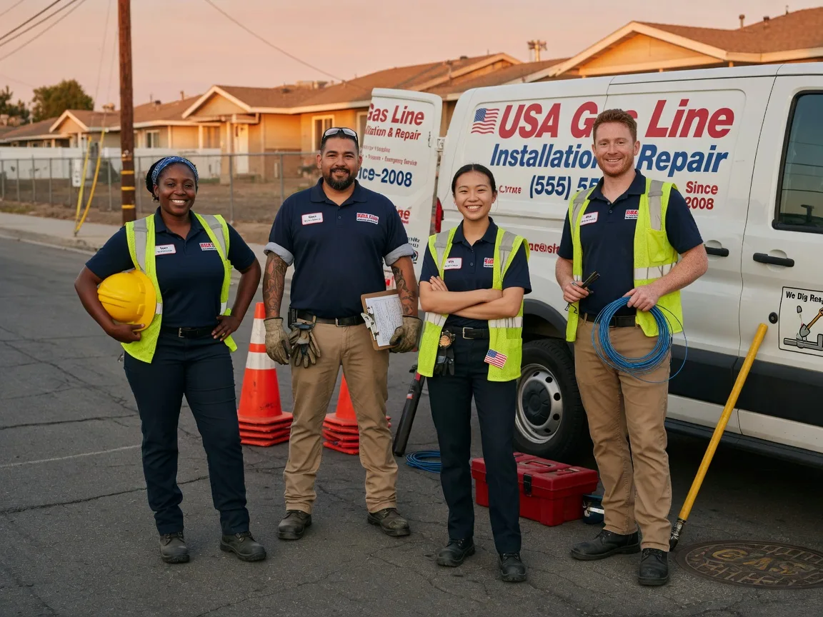 Gas Line Installation company in Bowie, TX